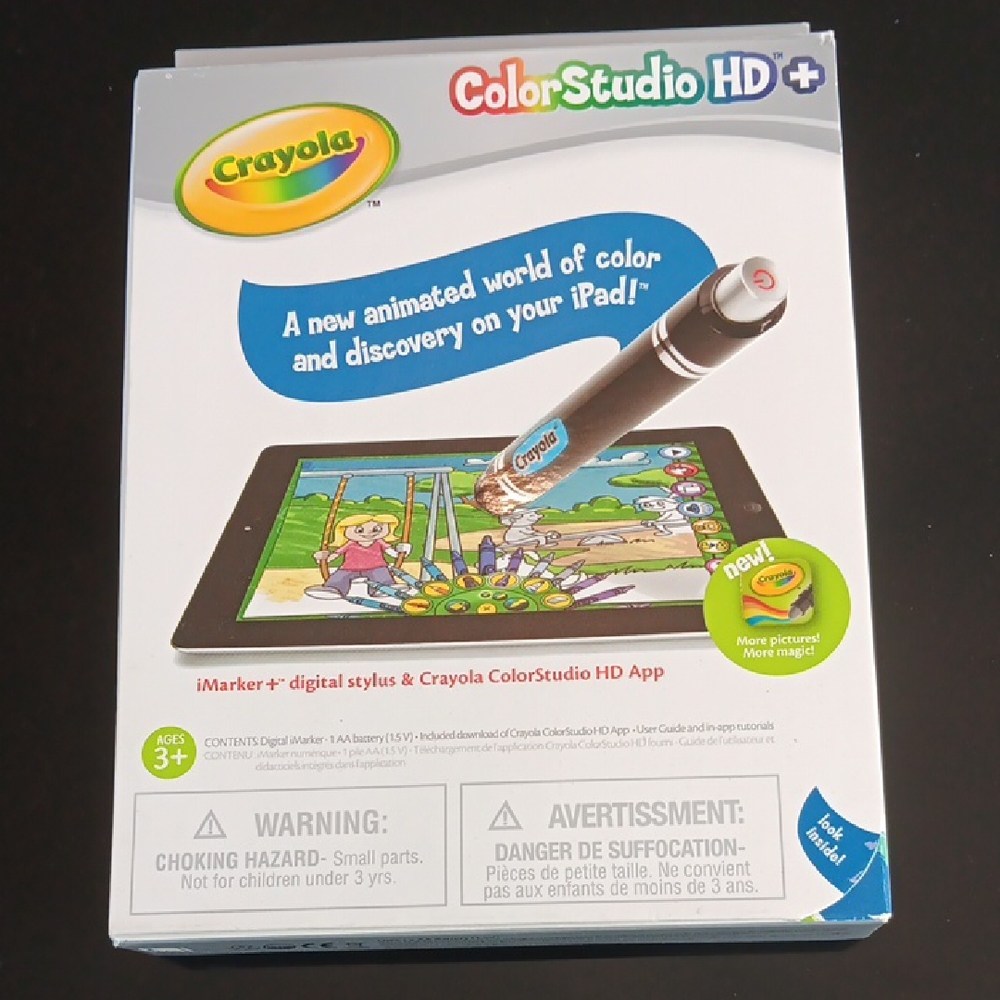 Crayola ColorStudio HD+ with Black iMarker Stylus Digital Stylus Ages 3+